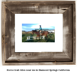 horse trail rides near me in Diamond Springs, California